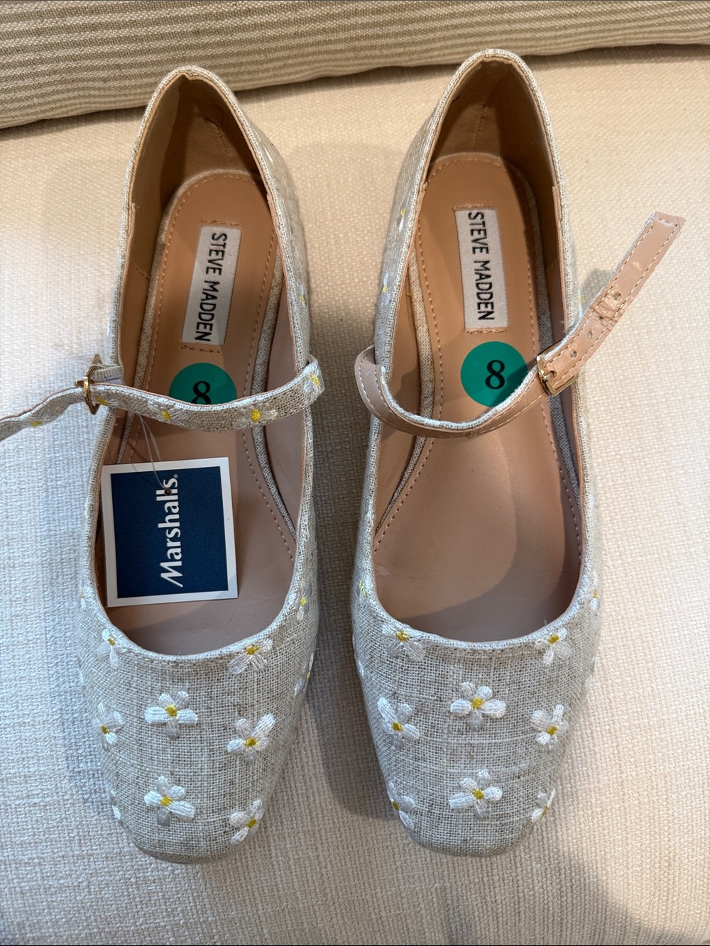 Steve Madden Daisy Mary Jane Flats – Size 8